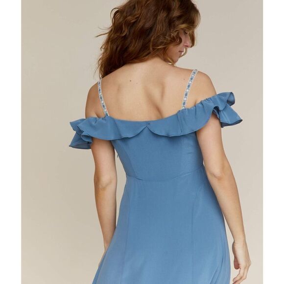 Christy Dawn The Helina silk maxi Dress Medium - Picture 4 of 14